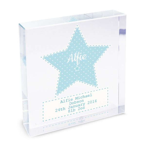Stitch & Dot Boys Large Crystal Keepsake - Image 6