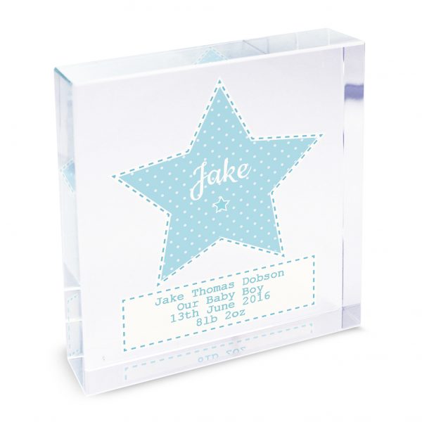 Stitch & Dot Boys Large Crystal Keepsake - Image 8