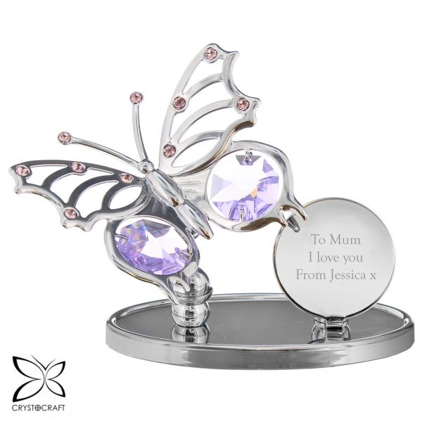 Personalised Crystocraft Butterfly Ornament - Image 5