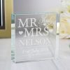 Personalised Glass Gift for Wedding