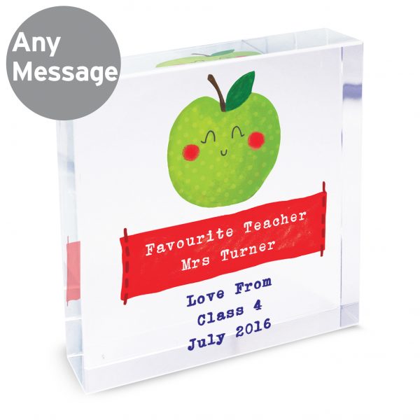 Happy Apple Teacher Thank You Token - Image 3