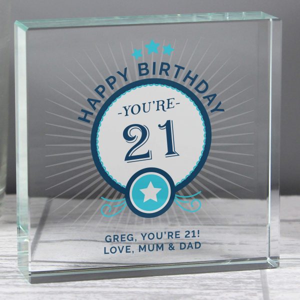 Personalised Birthday Crystal Token - Image 4