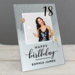 Personalised Glitter Birthday Photo Frame