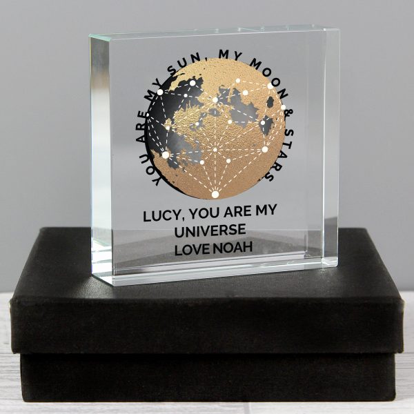 Personalised You Are My Sun My Moon Crystal Token - Image 2