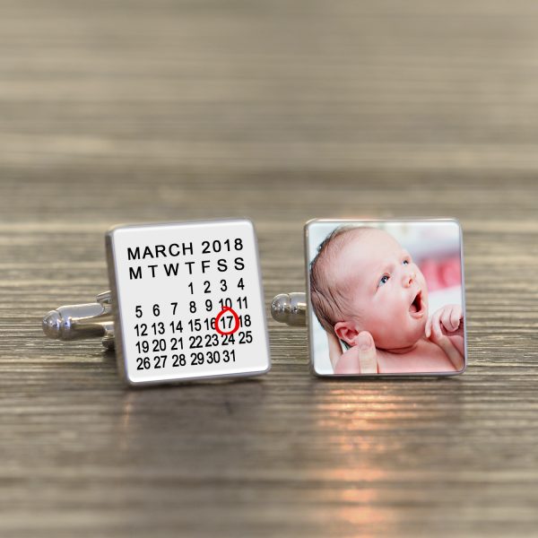 Special Date Photo Cufflinks