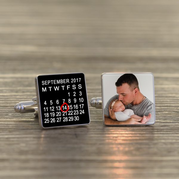Special Date Photo Cufflinks - Image 2