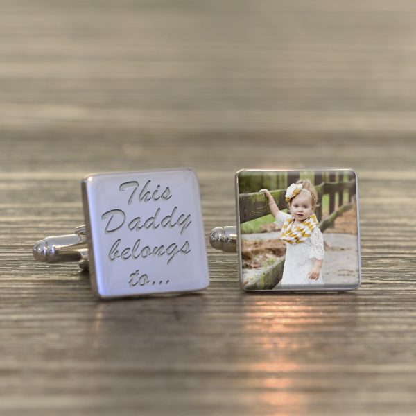 This Daddy....Photo Cufflinks - Image 3