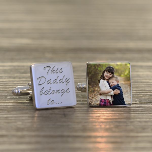 This Daddy....Photo Cufflinks - Image 2