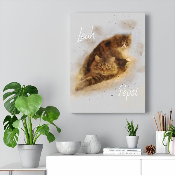 Personalised Pet Portrait - Splash (Print or Canvas) - Image 6