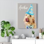 Personalised Pet Portrait (Canvas or Print)