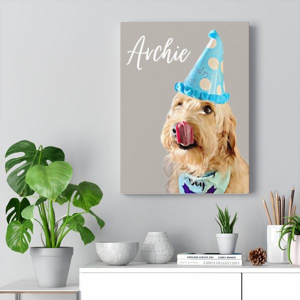 Personalised Pet Portrait (Canvas or Print)