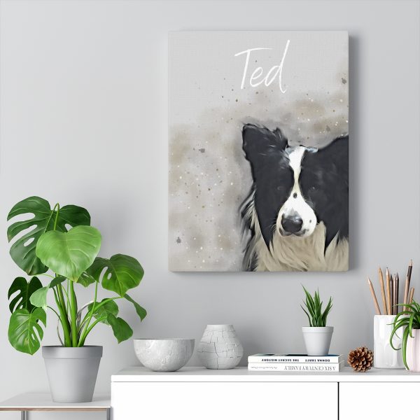 Personalised Pet Portrait - Splash (Print or Canvas) - Image 3