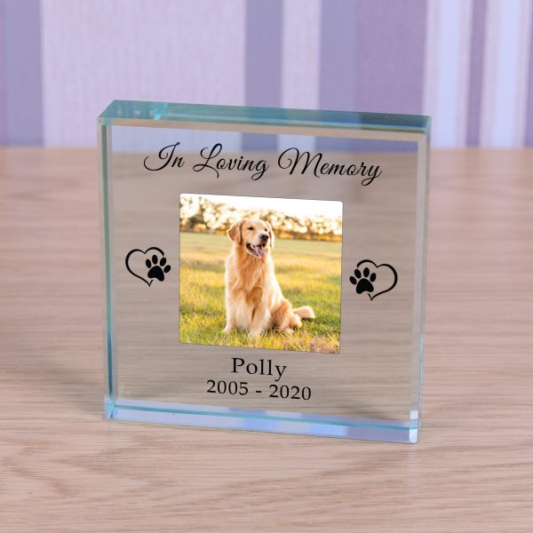 Glass Token - In Loving Memory