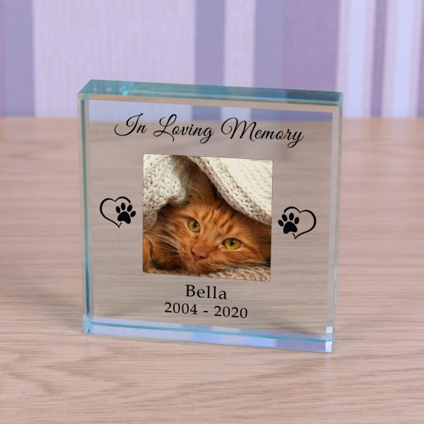 Glass Token - In Loving Memory