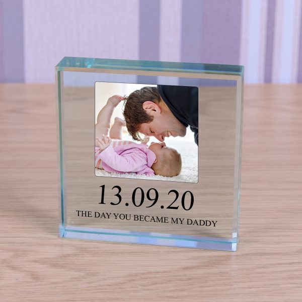 Glass Token - Photo New Daddy