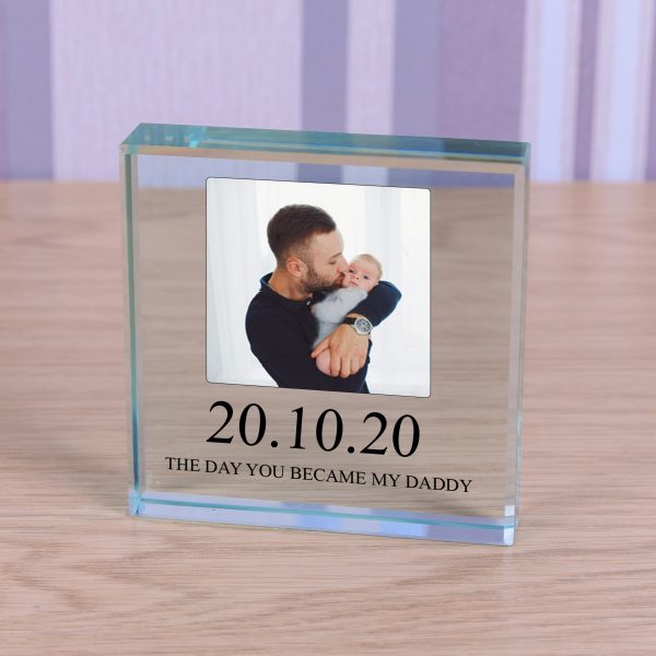 Glass Token - Photo New Daddy