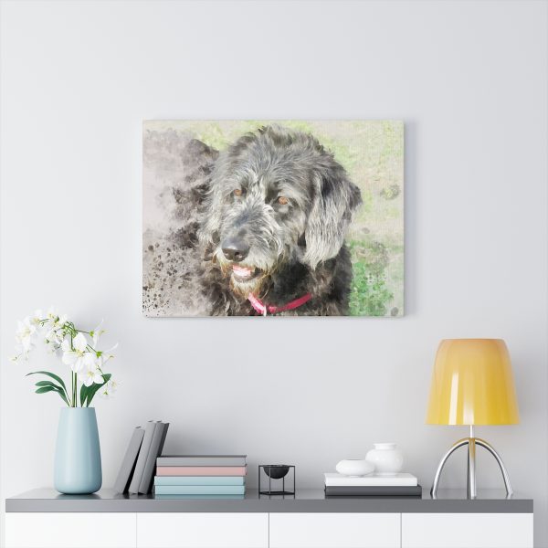 Personalised Watercolour Portrait (Canvas or Print) - Image 6