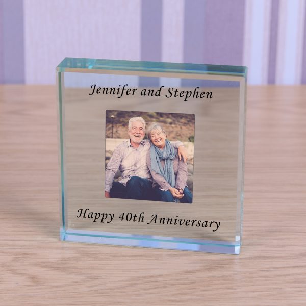 Glass Token - Photo with message - Image 3