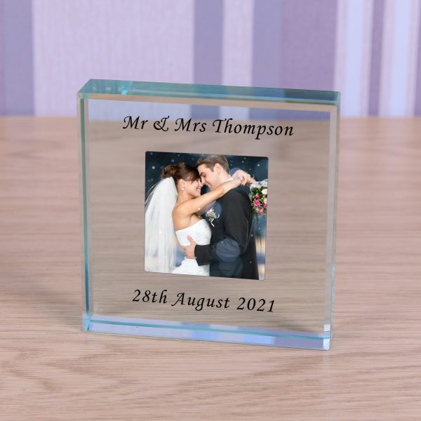 Glass Token - Photo with message - Image 4