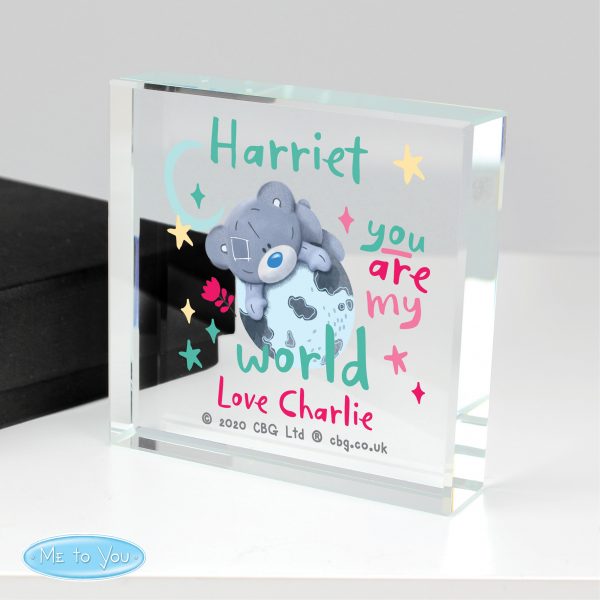 Personalised Me to You Large Crystal Token