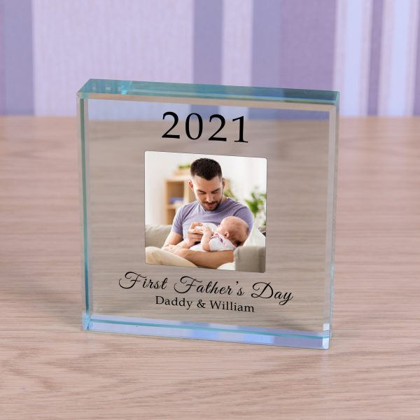 Glass Token - First Fathers Day