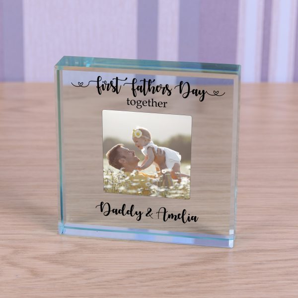 Glass Token - First Fathers Day Together - Image 3