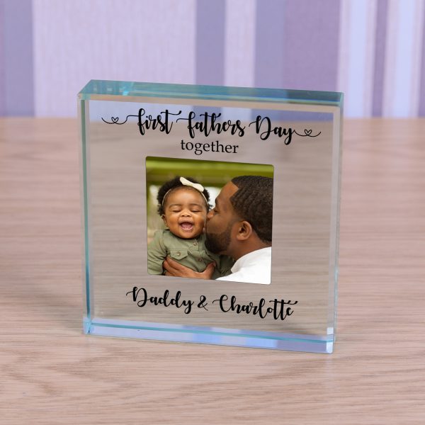 Glass Token - First Fathers Day Together - Image 4