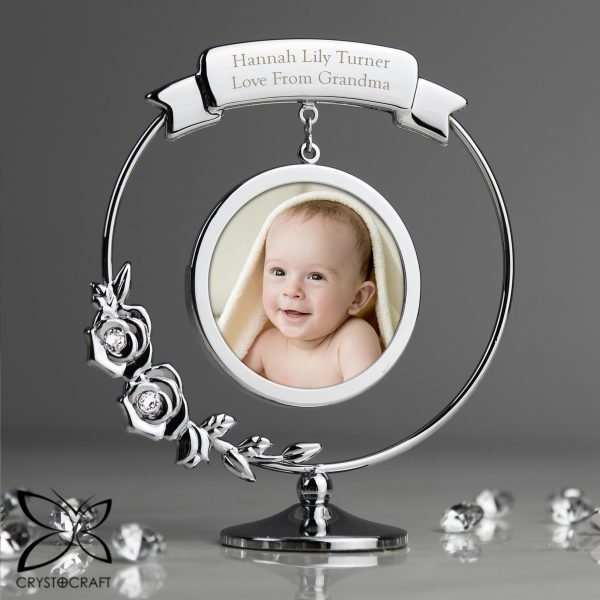 Personalised Crystocraft Photo Frame Ornament - Image 3