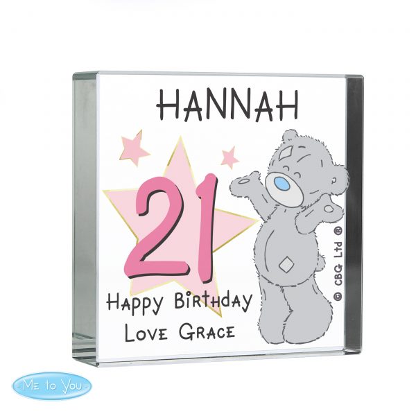 Me To You Birthday Large Crystal Token - Image 3