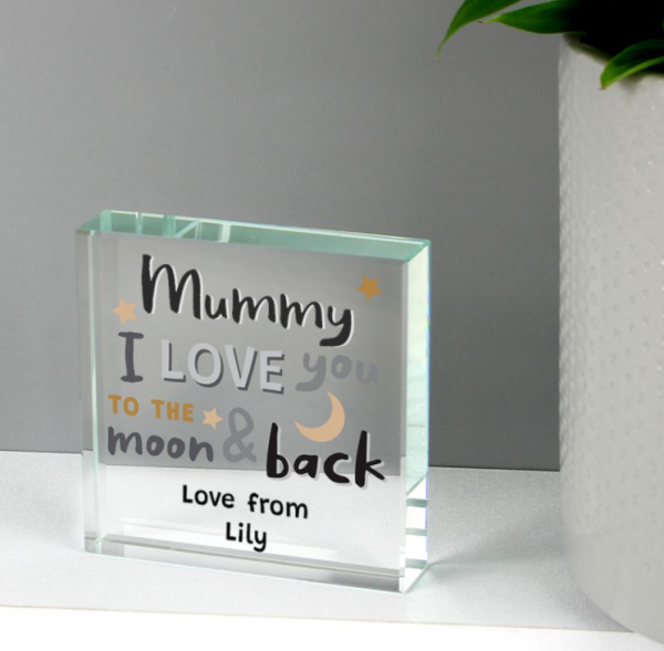 Mummy Moon & Back Glass Token