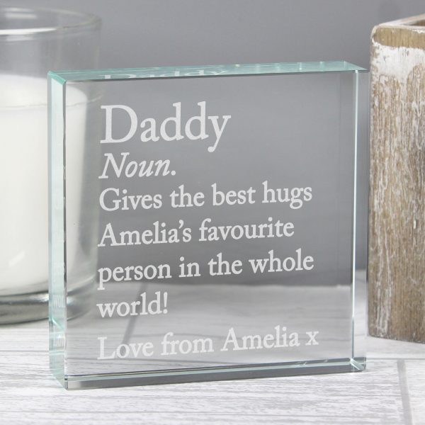 Personalised Dictionary Definition Large Crystal Token - Image 4