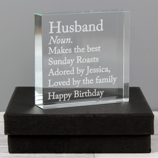 Personalised Dictionary Definition Large Crystal Token - Image 6