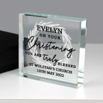Personalised 'Truly Blessed' Large Crystal Token