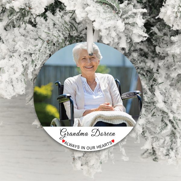 Always In Our Hearts Photo Decoration