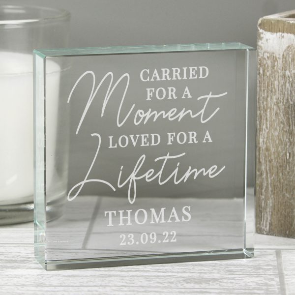 Personalised Carried for a Moment Large Crystal Token - Image 5