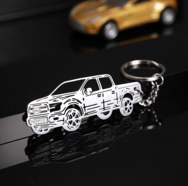 Personalised Car Keyring - Image 2