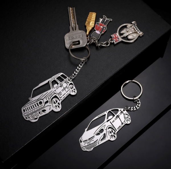 Personalised Car Keyring - Image 4