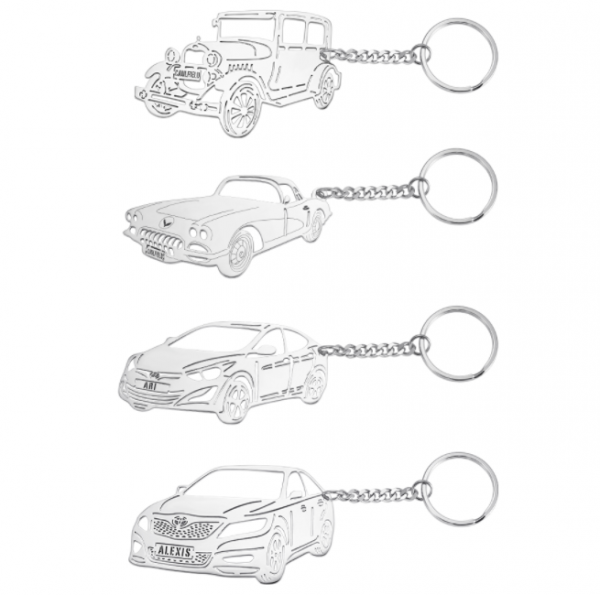 Personalised Car Keyring - Image 7