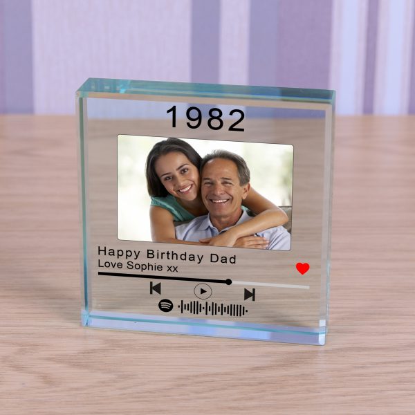 Year Playlist Photo Glass Token - Image 3