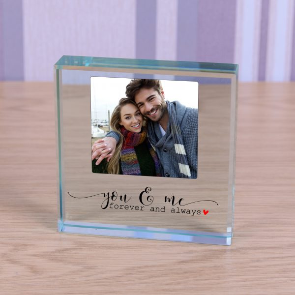 Personalised You & Me Glass Token - Image 3