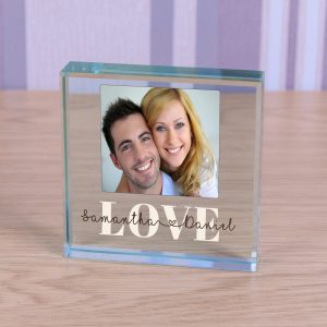 Personalised Love Glass Token