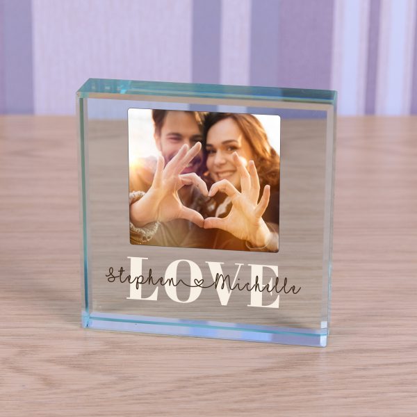 Personalised Love Glass Token - Image 3