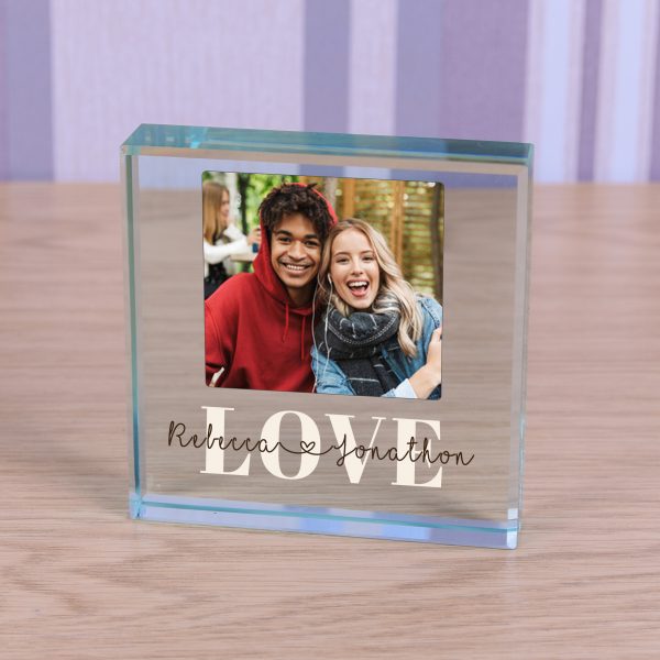 Personalised Love Glass Token
