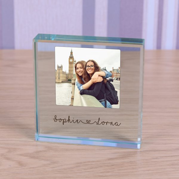 Personalised Names Glass Token