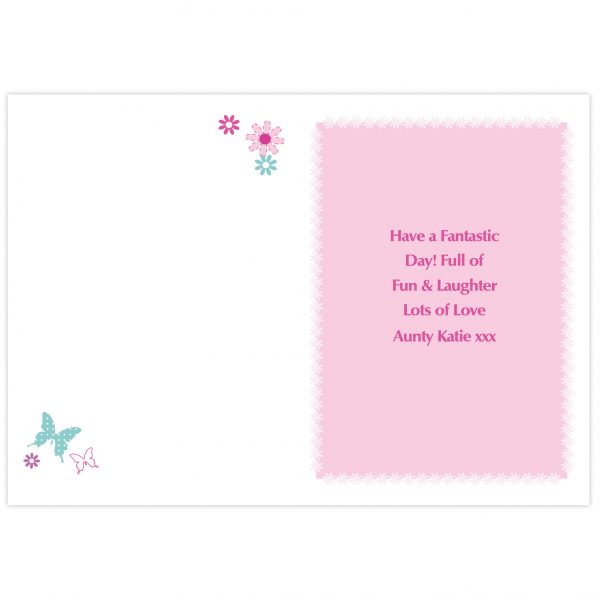 Personalised Butterfly Card - Image 2
