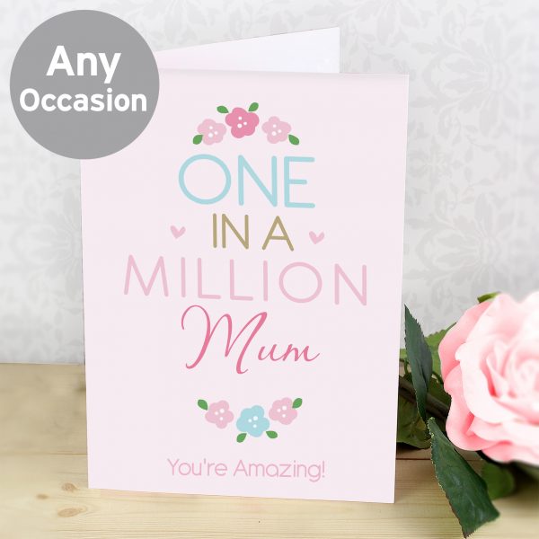 Personalised One in a Million Card