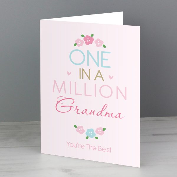 Personalised One in a Million Card