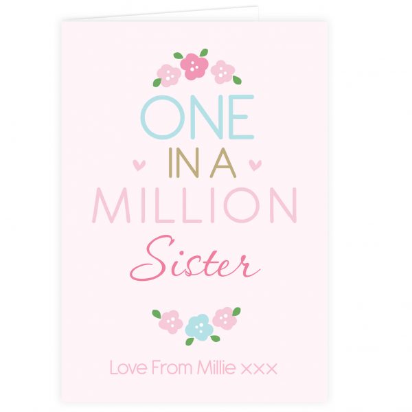 Personalised One in a Million Card - Image 7