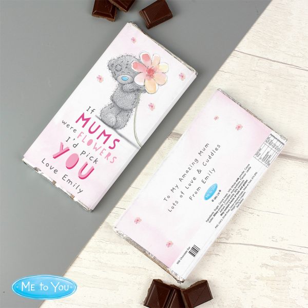 Personalised Me To You If... Were Flowers Milk Chocolate Bar - Image 3