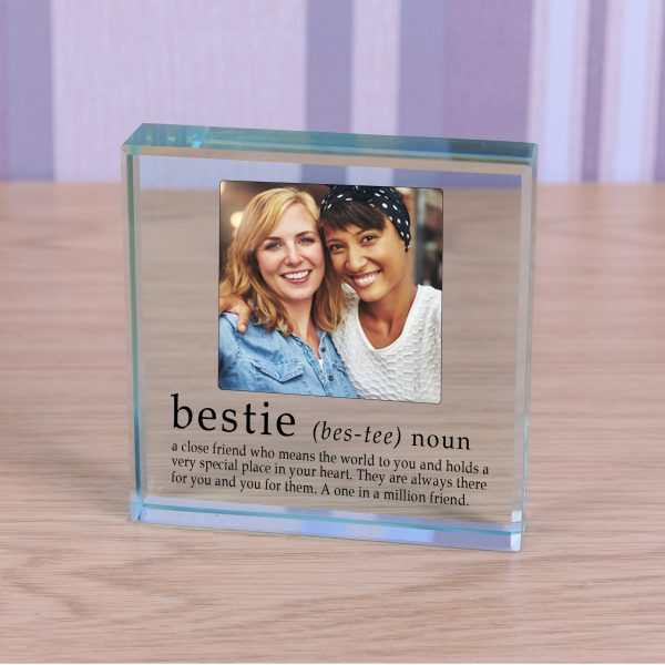 Personalised Glass Token - Bestie - Image 3